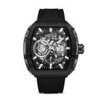 Flash Watch For Men Black Silicon Strap