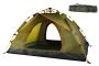 2-PERSON Water-resistant Instant Tent With Carry Bag - 205 X 130CM - Army Green