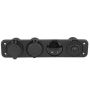 Dual USB Car Charger Voltmeter 12-24V LED Cigar Lighter Panel