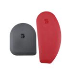 KitchenAid Universal Bowl Scraper Set - Empire Red & Grey