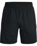 Men's Ua Knit Woven Hybrid Shorts - Black Sm