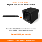 Klipsch Flexus Core 200 + Sub 100 Home Cinema Bundle