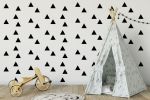 Triangle Wall Sticker - Metallic Rose Gold