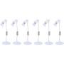 6PCS Display Stand Label Holder Clips For Price Tags Pop Sign Holders