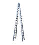 Ladder Aluminium 16 Step Heavy Duty Double Sided A-frame