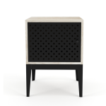 Holly Side Table With Door - Ash Wood