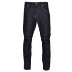 Panel Detail Cuffed Jeans - Denim Blue XL