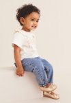 Collared Cotton Top - White & Paris