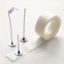 100PCS/1ROLL Clear Double-sided Glue Dot Candle Wick Fixer Glue Balloon Decoration Fixed Double Sided Tape Points For Diy