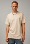 Relaxed Fit Basic T-Shirt - Beige