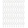 Pearl Cross Rosary Bracelet - Silver - 50 Piece