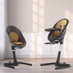 Mima Moon High Chair Black - Black Latte New