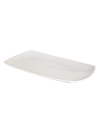 Rectangular White Ceramic Platter 33CM - None None
