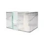 Basics Beauty Acrylic Organizer With Lid Pet Rectangular