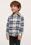 Shirt George - Off White & Blue