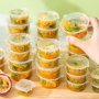 50pcs Disposable Transparent Sauce Cups With Secure Lids - Ideal For Condiments Jams & Seasonings - Perfect For Home & Events