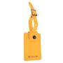 Cellini Travel Essentials Pu Luggage Tags - Yellow