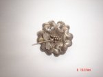Hilltribe Silver Dragonfly & Flower Pendant STSP29