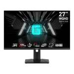 Msi G272QPF 27" Gaming Monitor 2560 X 1440 Qhd Rapid Ips 1MS 170HZ G-sync Compatible Hdr Ready HDMI Displayport Tilt Swivel Heig