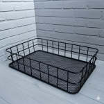Metal Wire Grid Basket Organizer