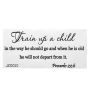 Compatible With Home Heritage English Proverbs Pvc Wall Sticker