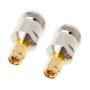 2 Pcs Sma Male To N Female Rf Coaxial Connector