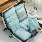 7PCS Travel Bag Set With Dry wet Separation Organized Luggage Bag Suitable For Home And Travel