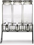 Beverage Dispenser With Tap 4 Piece 2300ML