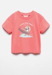 T-Shirt Pinguino - Light pastel Orange