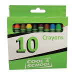 Cool 4 School Wax Crayons 12MM 10'S Pack Of 36
