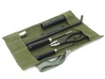 Roll Up Vehicle Tool Kit Green Canvas - Autostyle Motorsport South Africa