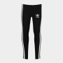 Adidas Originals Youth 3 Stripe Black/white Leggings