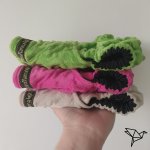 Bubble Minky Softshell Covers