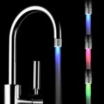 Colour-changing LED Faucet Light Temperature