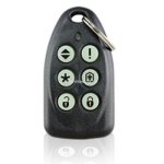 Sherlo 6 Button Glow-in-dark Keyring Remote Code Hopping 433MHZ