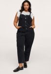 Plus Dungarees Angela - Open Grey