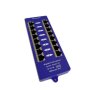 Acconet. Passive Poe Injector Hub 8 Port Gigabit Blue