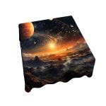 Space Two Square Tablecloth