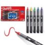 Sharpie Acrylic Marker Set - Brush Tip Assorted Card Of 5