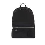 Monogram Patch Backpack -black