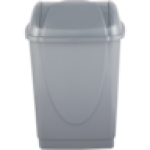 Plastic Flip Top Bin 25L