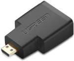 UGreen Micro HDMI Male To HDMI Female Adapter Black
