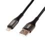 Gizzu 2m Braided Nylon USB-A To Lightning Cable 12W
