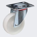 White Nylon Castor 370 380 Series Nya