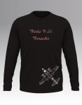 Martin B-26 Marauder Blueprint Long Sleeve T