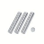 10 Pcs Cat Eye Glue Magnet Nail Art Strong Magnet Cylinder Magnet Magnet Cat Eye Nail Art Magnet
