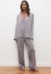 Edit Long Sleeve Sleep Shirt & Pant Set - Dusty Lilac