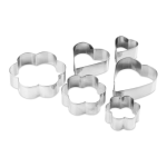 Cookie Cutters 6PC Flowers & Hearts