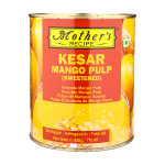 Mothers Recipe Saffron Mango Puree Kesar Mango Pulp Sweetened Mango Pulp Rich Ripe Mango Smooth & Naturally Sweet Dessert &