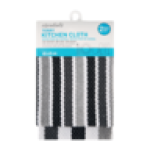 Woven Terry Kitchen Cloths 40 X 65CM 2-PACK Colour May Vary